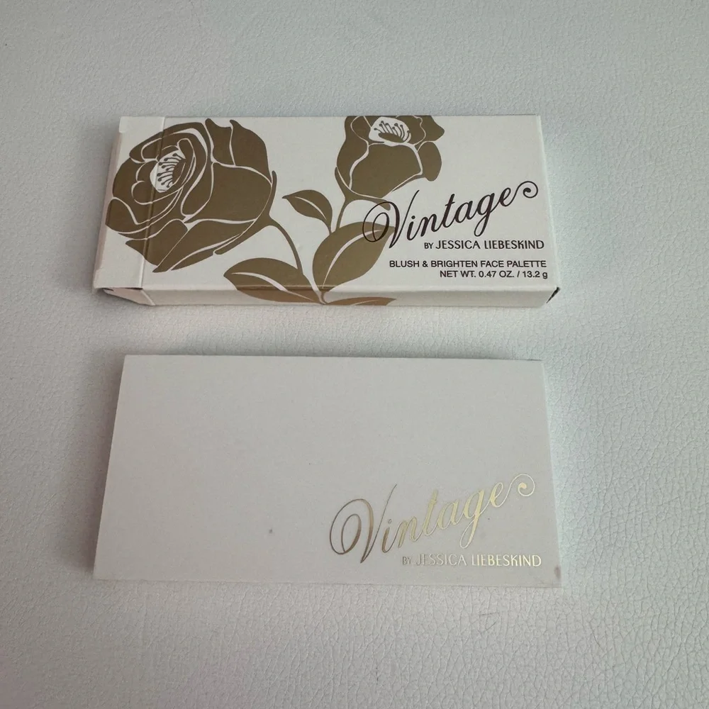 NEW Vintage blush & brighten face palette